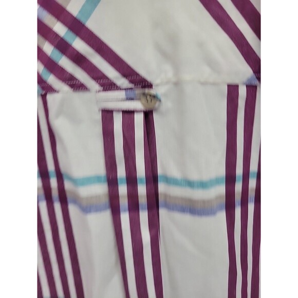 Vtg Liz Baker Women's Plus Size 22W Button-Up Blouse Rodeo Western Shirt - Picture 12 of 12